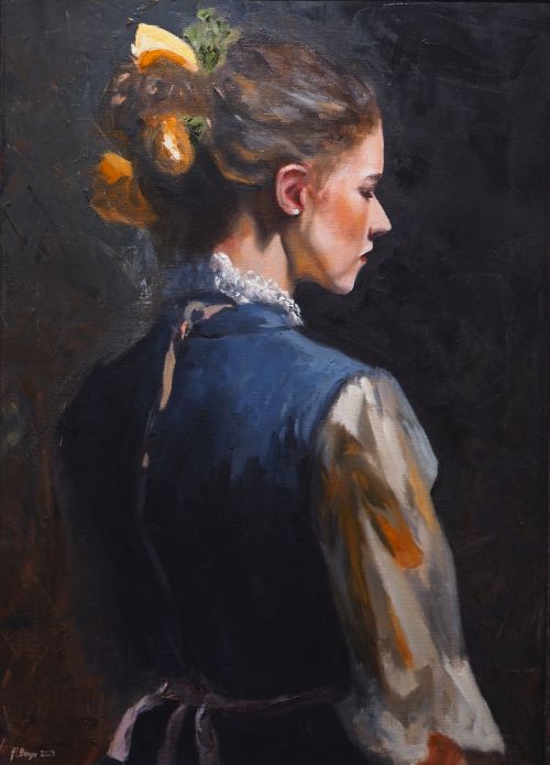 Lady of the flowers